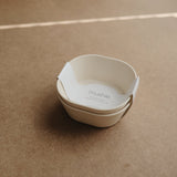 Mushie Square Dinnerware Bowls – BPA-Free Baby Bowl Set