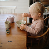 Mushie Round Dinnerware Bowl – BPA-Free Baby Bowl