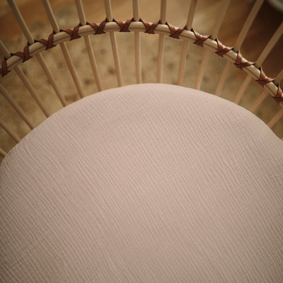 Muslin Bassinet Crib Sheet – 100% Cotton