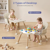 Momfann Baby High Chair with 5-Point Harness