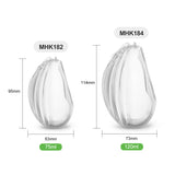 Haakaa Shell Wearable Silicone Breast Pump & Milk Collector – Hands-Free 100% Medical Grade Silicone