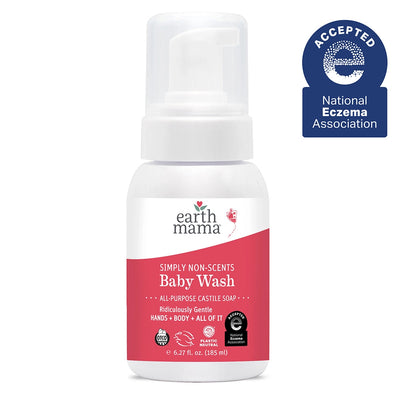 Earth Mama Simply Non-Scents Castile Baby Wash