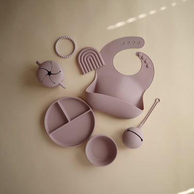 Mushie Silicone Suction Bowl – Food-Grade Baby Bowl