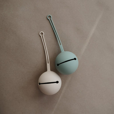 Mushie Silicone Pacifier Case – On-the-Go Pacifier Holder
