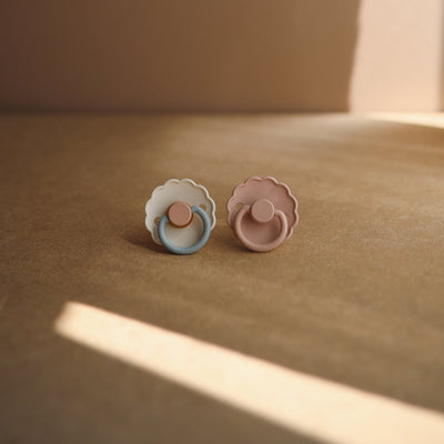FRIGG Daisy Silicone Pacifier – SilkySoft™ Medical Grade Silicone