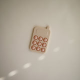Mushie Phone Press Toy – Sensory Pop Toy for Babies