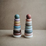Mushie Stacking Rings Toy – Toddler Stacking Toy