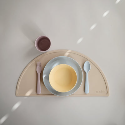 Mushie Round Dinnerware Bowl – BPA-Free Baby Bowl