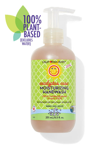 California Baby Eucalyptus & Douglas Fir Handwash – Gentle Moisturizing Family Soap