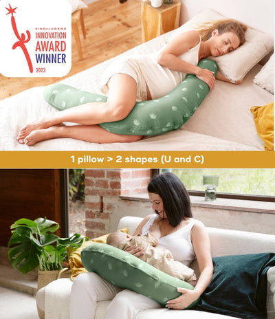 2-in-1 Pregnancy Pillow and Breastfeeding