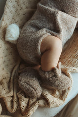 Luna + Luca Bunny Ear Booties – Bunny Brown
