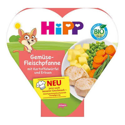 HiPP Organic Vegetables with Potatoes and Pork Loin 250 g (8656)(EXP:06/04/26)