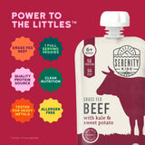 Grass Fed Beef with Kale & Sweet Potato