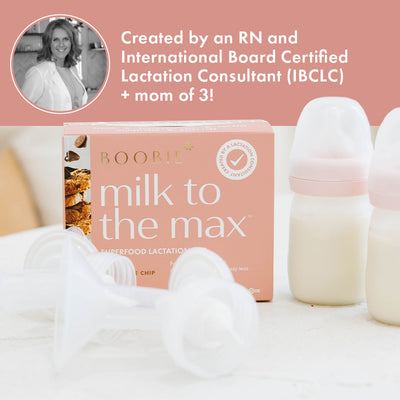 BOOBIE Bar – Lactation Bar with 6 Milk-Boosting Superfoods