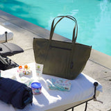 Colugo The Diaper Tote – Olive | Waterproof-Lined Diaper Bag Tote
