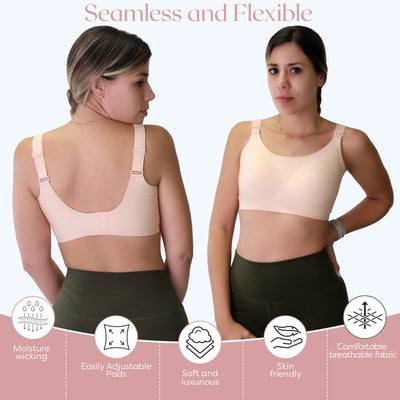 Hands-Free Breast Pumping Bra – Seamless Comfort for Modern Moms