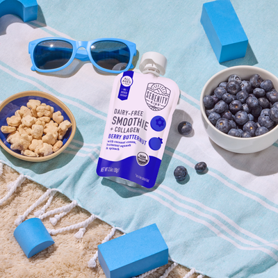 Berry Butternut Baby Food Pouch with Grass-Fed Collagen