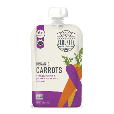 Organic Carrots with Organic Olive Oil
