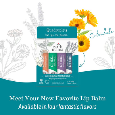 Earth Mama Lip Balm – 4 Organic Flavors to Love