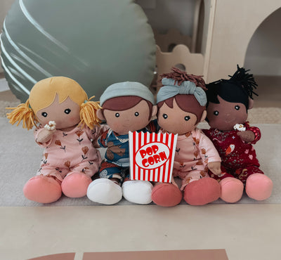 Apple Park Doll Pajamas - Squirrel Scurry