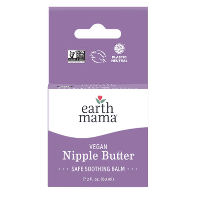 Earth Mama Vegan Nipple Butter – Plant-Based Comfort for Nursing Moms