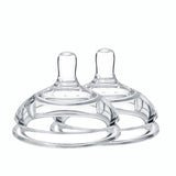 Haakaa Silicone Anti-Colic Bottle Nipple Attachment for Gen. 3 Bottles (2 Pack)