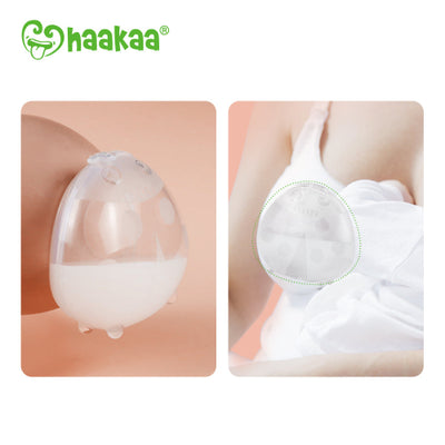 Haakaa Ladybug Silicone Breast Milk Collector – 5oz / 150ml (Single & Twin Pack)