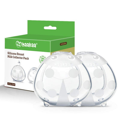 Haakaa Ladybug Silicone Breast Milk Collector 75ml – Wearable Leak Catcher