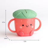 Itzy Snack Cup – Strawberry Silicone Snack Container