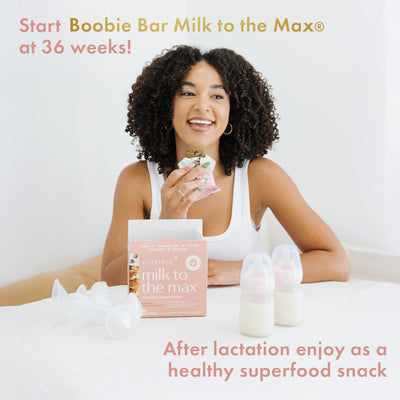 BOOBIE Bar – Lactation Bar with 6 Milk-Boosting Superfoods