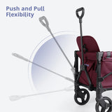 Momfann 2-Seater All-Terrain Stroller Wagon for Kids