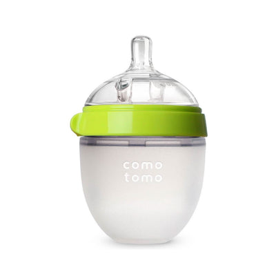 Comotomo Baby Bottle, Single Pack - 5oz - Green: Green