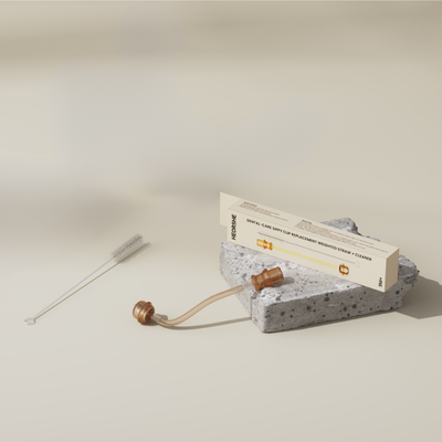 Sippy Cup Replacement Weighted Straw + Cleaner (9M+)