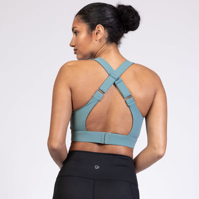 Venice 3 Ultimate Support Full Coverage Nursing & Pumping Sports Bra (Seagrass)