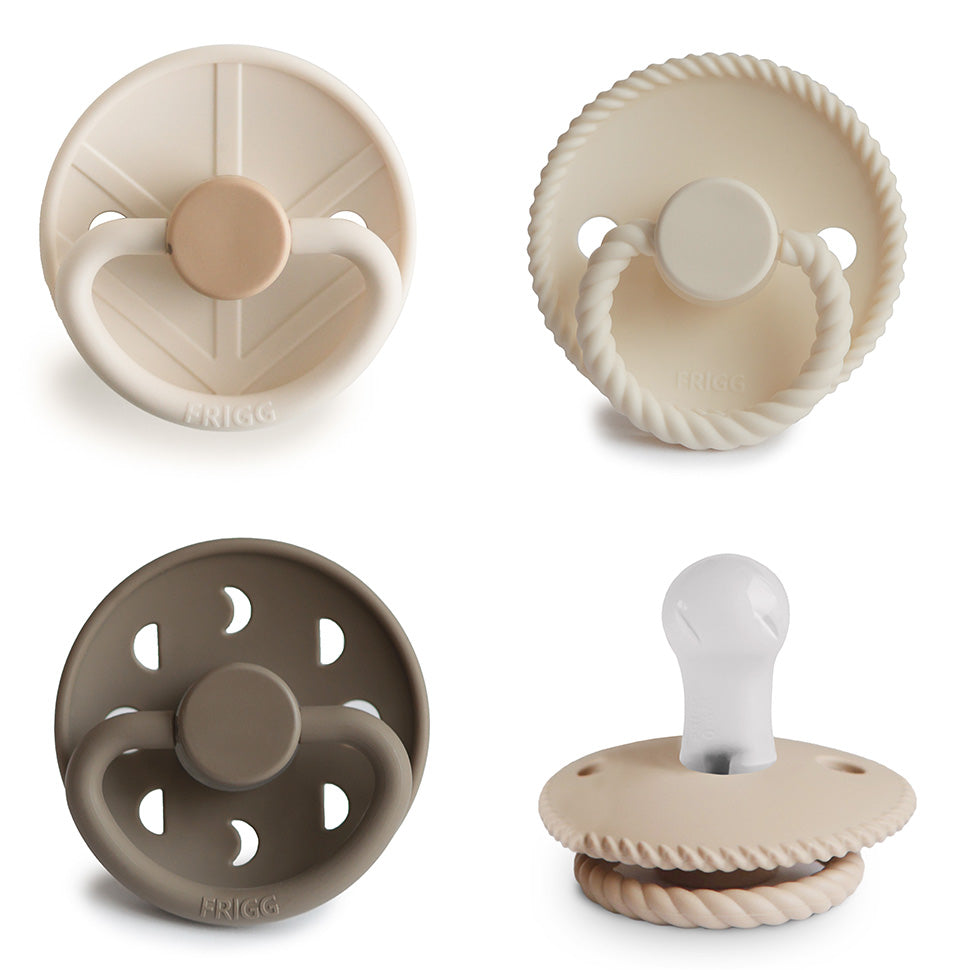 FRIGG Silicone Pacifier 4-Pack | Euromallusa