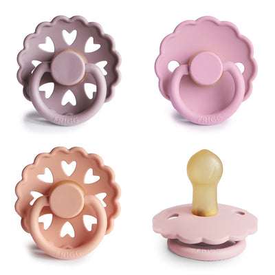 FRIGG Rubber Pacifier 4-Pack