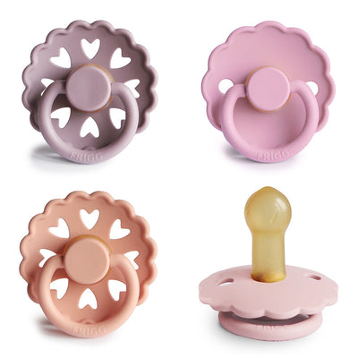 FRIGG Rubber Pacifier 4-Pack