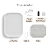 Canopy Bedside Air Purifier – HEPA-13 Air Purifier for Bedroom & Nursery