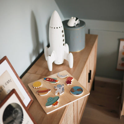Wooden Shape Puzzle Set