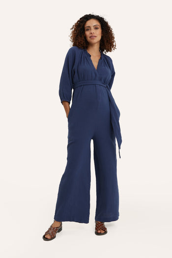 NOM Maternity Alma Nursing Jumpsuit