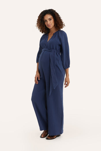 NOM Maternity Alma Nursing Jumpsuit