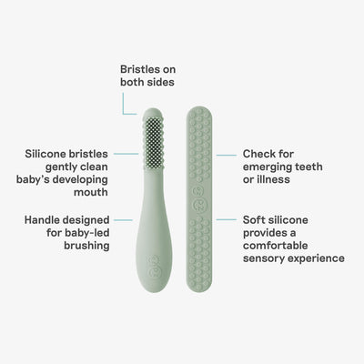 Baby Oral Care Dual Pack – Toothbrush & Sensory Tools