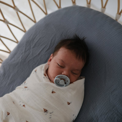 Muslin Bassinet Crib Sheet – 100% Cotton