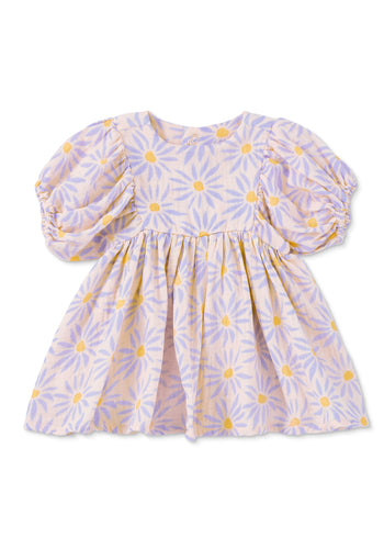 Apple Park Dress with Puff Sleeves - Daisy Dreams