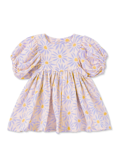 Apple Park Dress with Puff Sleeves - Daisy Dreams