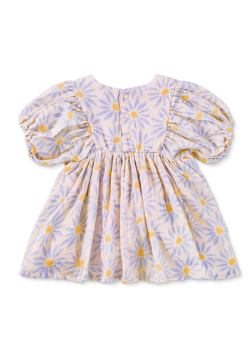 Apple Park Dress with Puff Sleeves - Daisy Dreams