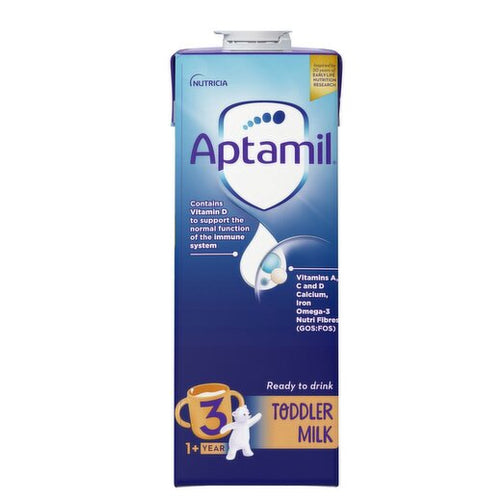 Aptamil 3 Ready To Drink Toddler Milk 1+ Year 200 Ml(EXP: 6/11/2025)