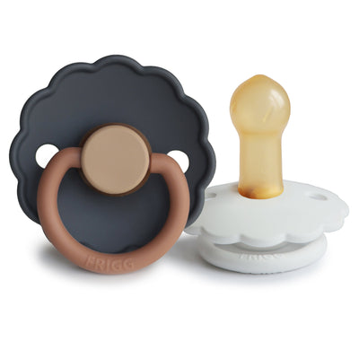 FRIGG Daisy Rubber Pacifier – Natural Latex Baby Pacifier