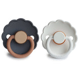 FRIGG Daisy Rubber Pacifier – Natural Latex Baby Pacifier