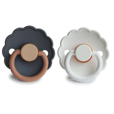 FRIGG Daisy Rubber Pacifier – Natural Latex Baby Pacifier